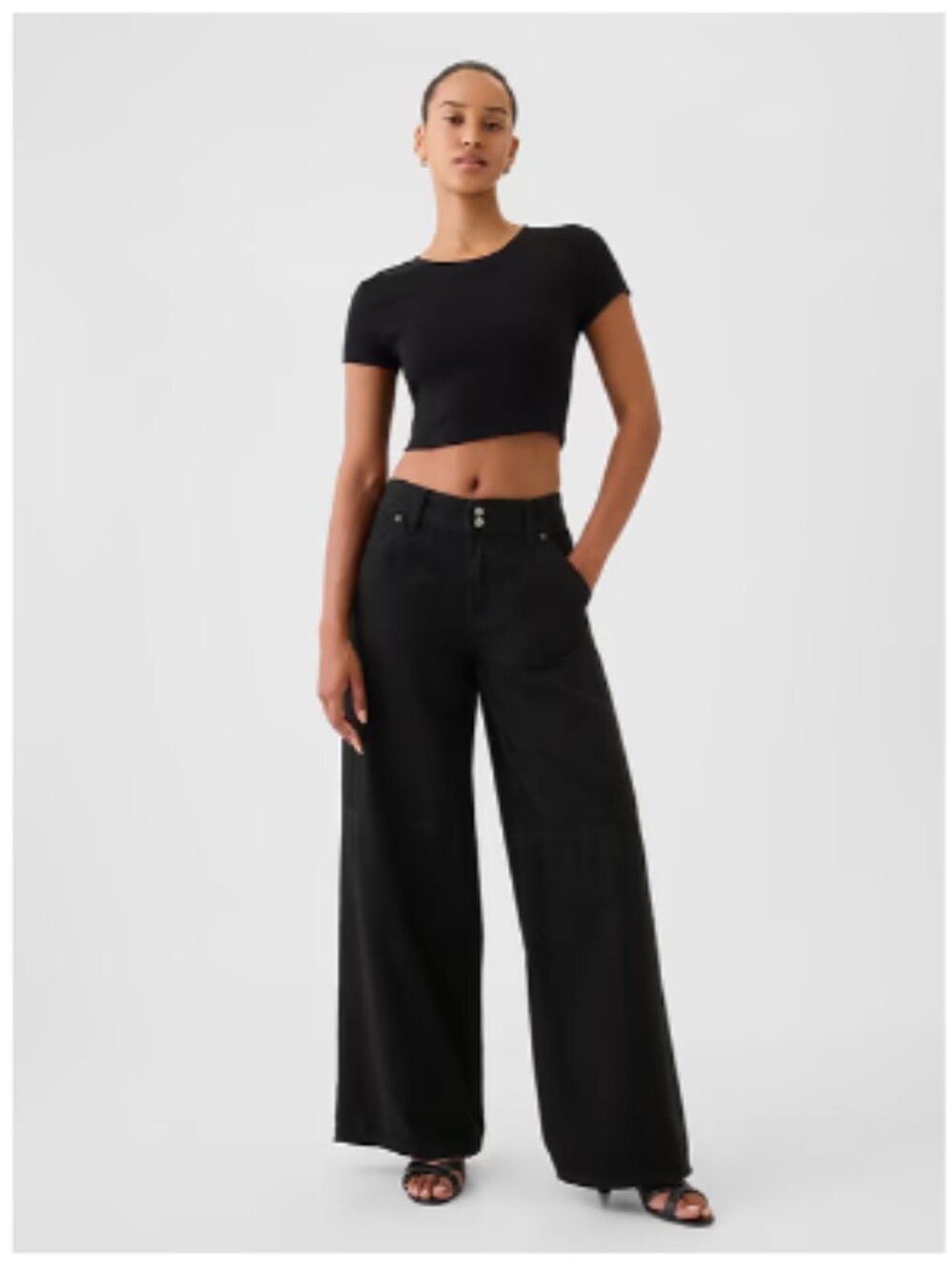 Mid Rise UltraSoft Baggy Jeans